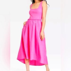 Target A New Day Hot Pink High Low Dress size Medium